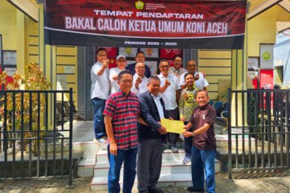 Ketua Umum KONI Aceh, Pon yahya, anber